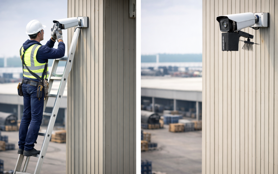 Camera Cleaning ROI: One Device vs Ladder Visits – Blog