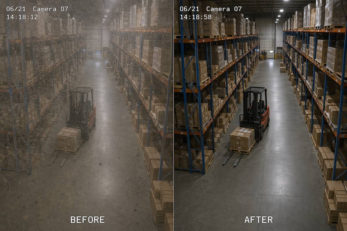Camduster - camera cleaning system