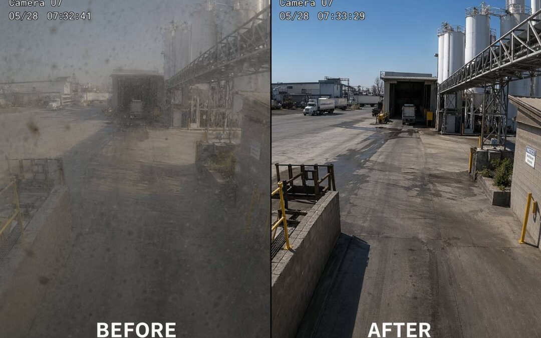 Camduster - camera cleaning system